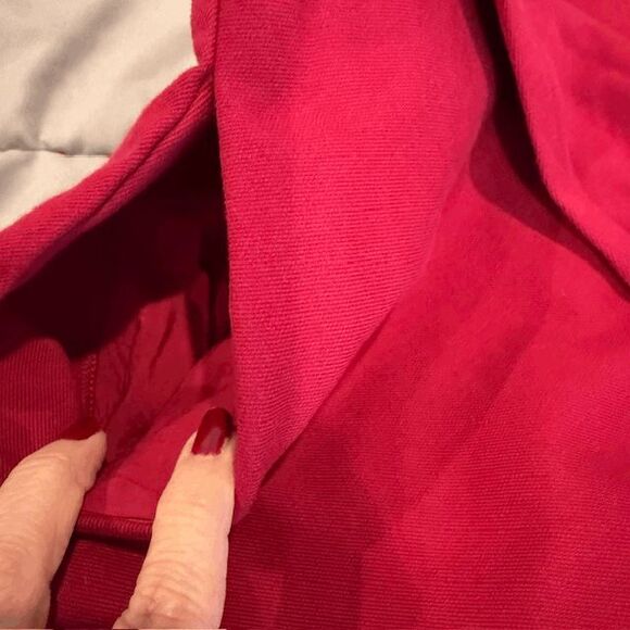 Rebecca Taylor Wrap Skort Side Tie and zip Raspberry Pockets Size 2 - Picture 7 of 9